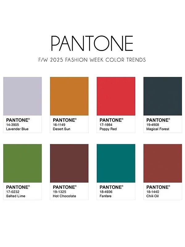 Trendfarben von Pantone
